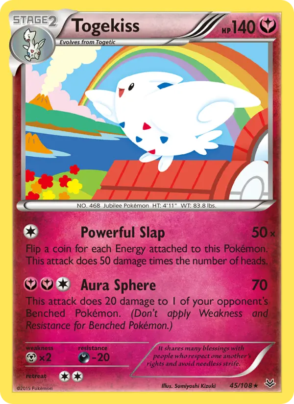 Togekiss 45 Roaring Skies Pokesingles