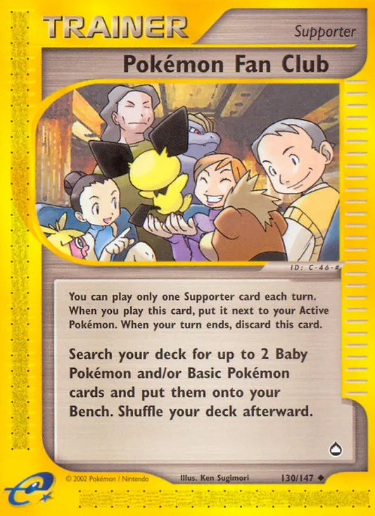 Pokémon Fan Club 130 Aquapolis Pokesingles