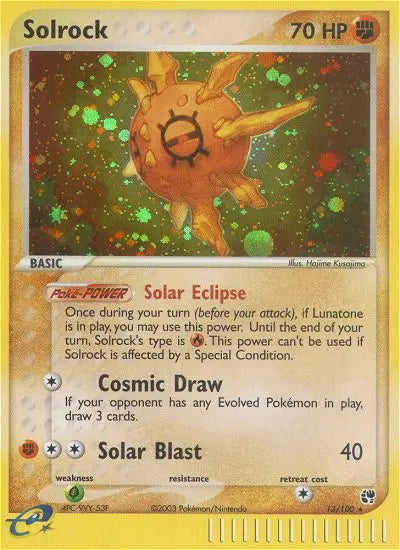Solrock 13 Sandstorm Pokesingles