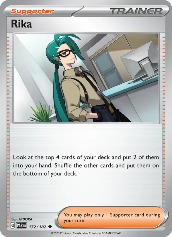 Rika 172 Paradox Rift Pokesingles