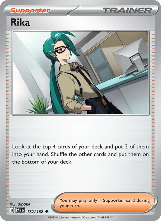 Rika 172 Paradox Rift Pokesingles