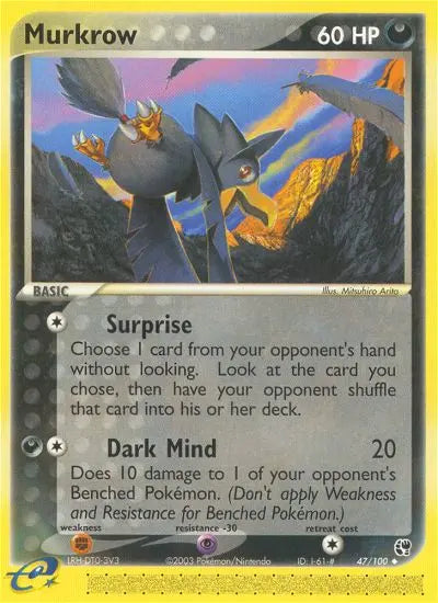 Murkrow 47 Sandstorm Pokesingles