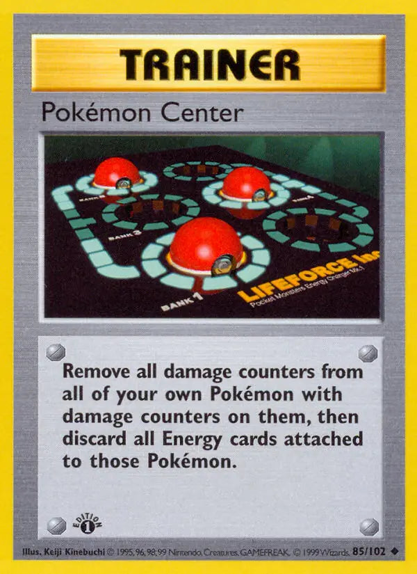 Pokémon Center 85 Base Set Pokesingles