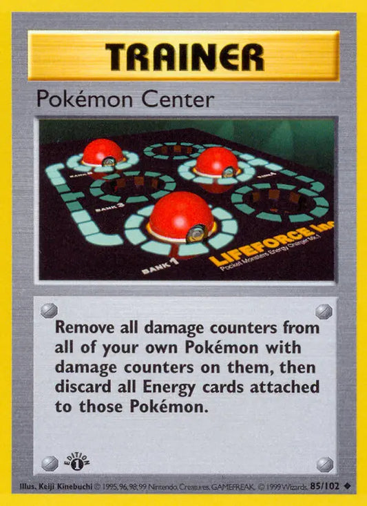 Pokémon Center 85 Base Set Pokesingles