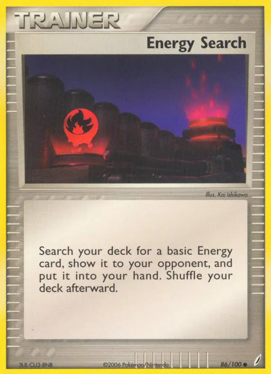 Energy Search 86 Crystal Guardians Pokesingles