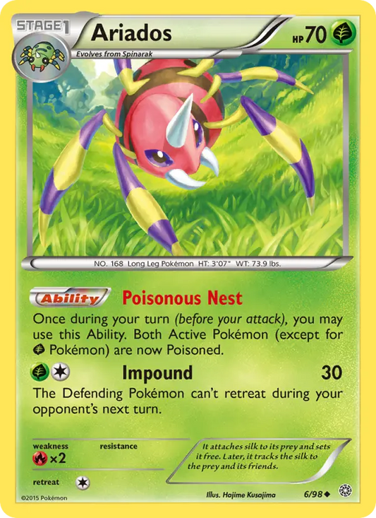 Ariados 6 Ancient Origins Pokesingles