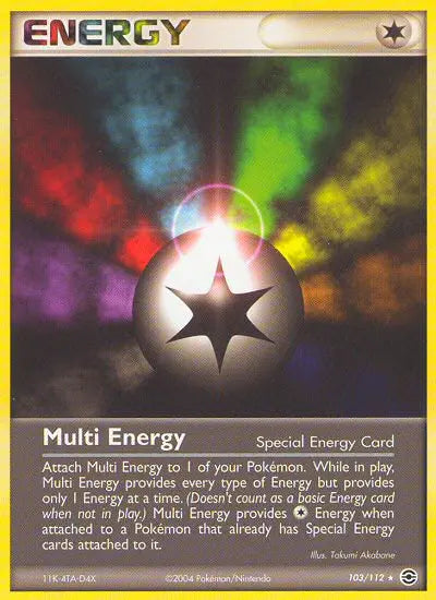 Multi Energy 103 FireRed & LeafGreen Pokesingles