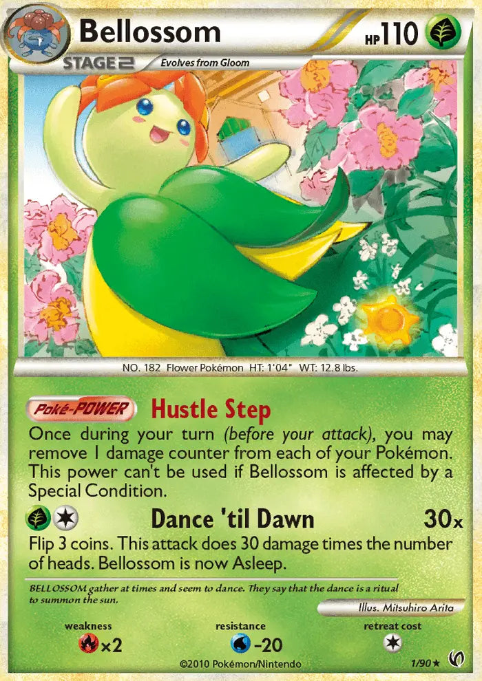 Bellossom 1 Undaunted Pokesingles