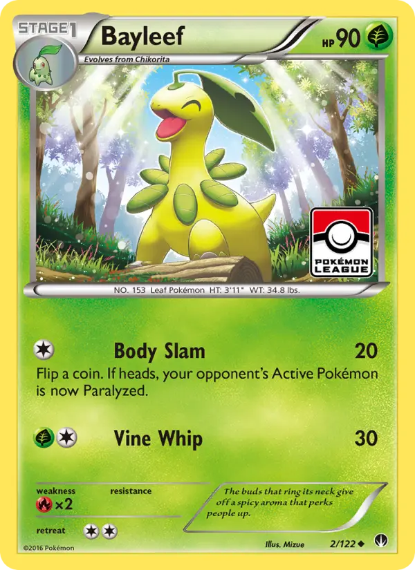 Bayleef 2 BREAKpoint Pokesingles