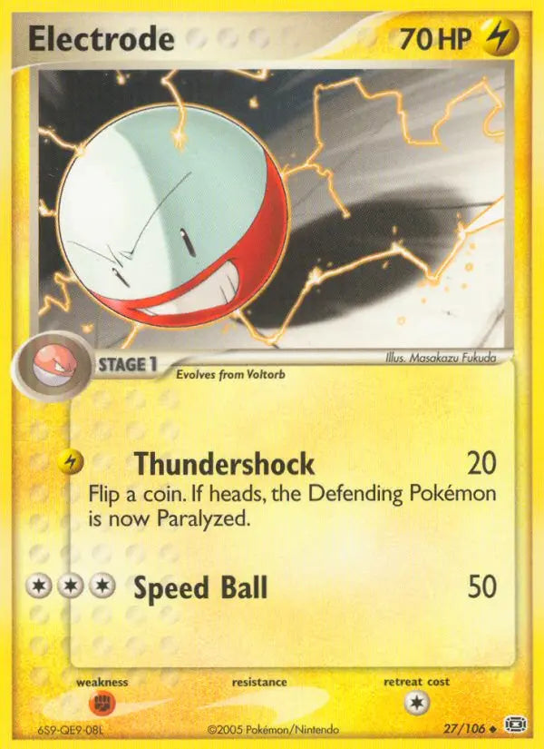 Electrode 27 Emerald Pokesingles