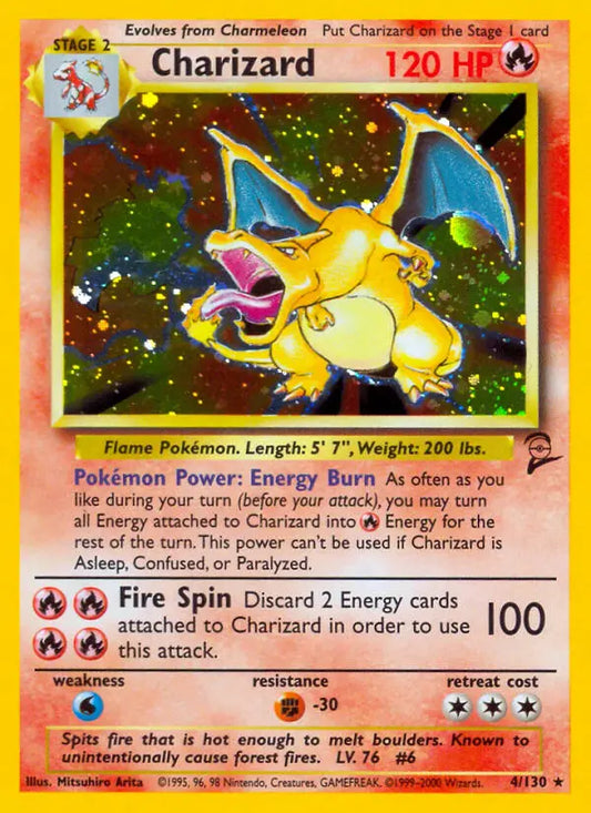 Charizard 4 Base Set 2 Pokesingles