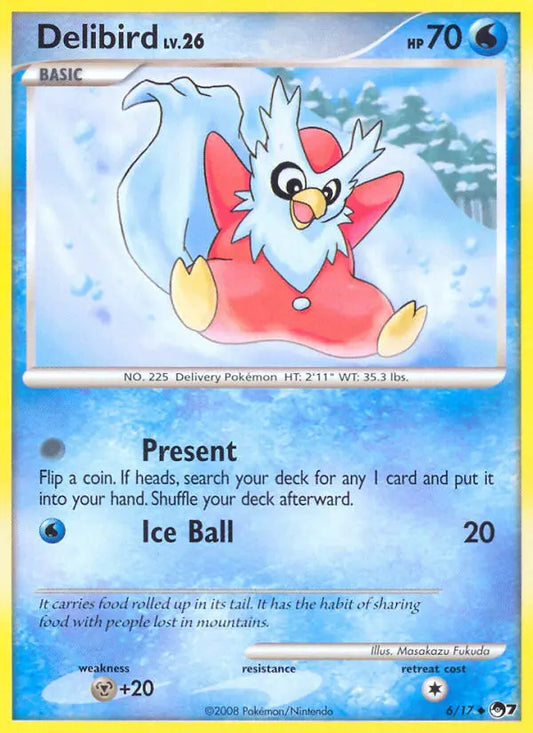 Delibird 6 POP Series 7 Pokesingles