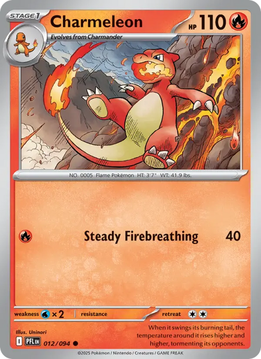 Charmeleon 12 Phantasmal Flames Pokesingles