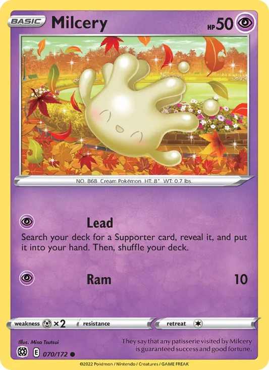 Milcery 70 Brilliant Stars Pokesingles