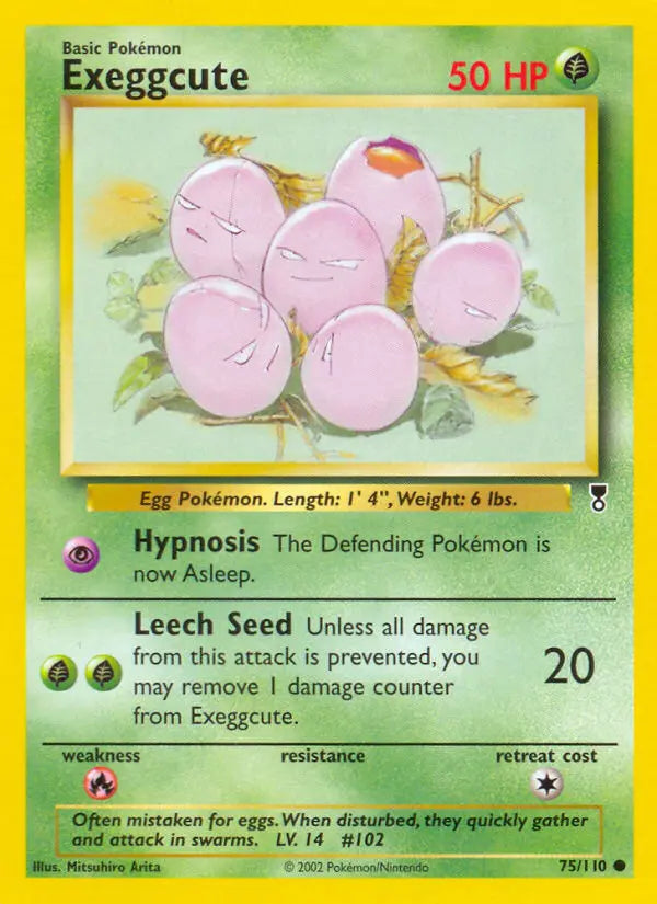 Exeggcute 75 Legendary Collection Pokesingles