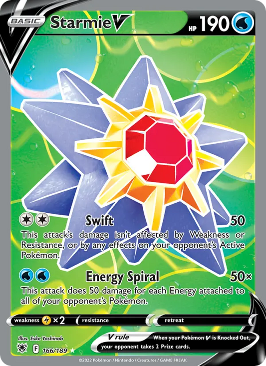 Starmie V 166 Astral Radiance Pokesingles