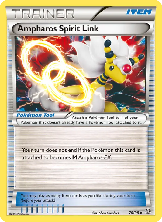 Ampharos Spirit Link 70 Ancient Origins Pokesingles