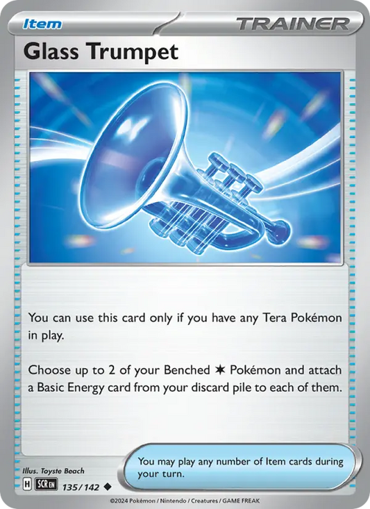 Glass Trumpet 135 Stellar Crown Pokesingles