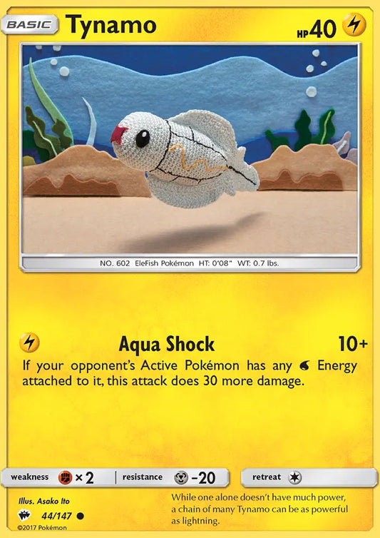 Tynamo 44 Burning Shadows Pokesingles