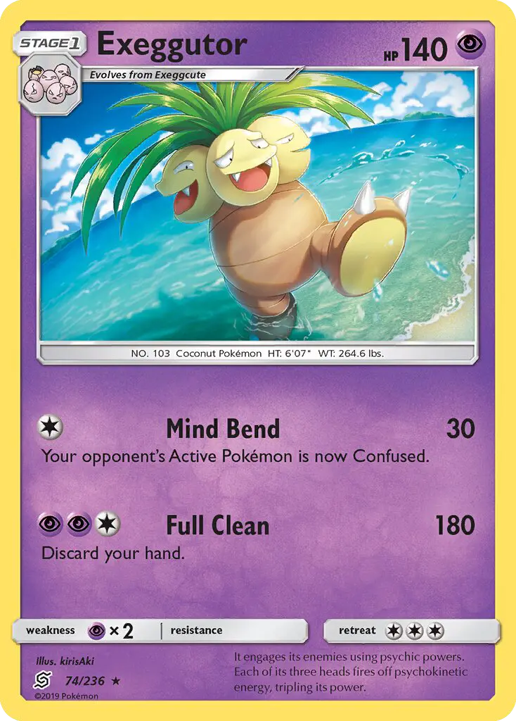 Exeggutor 74 Unified Minds Pokesingles