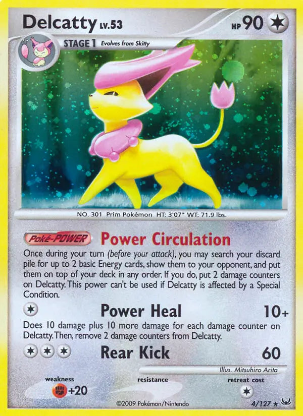 Delcatty 4 Platinum Pokesingles