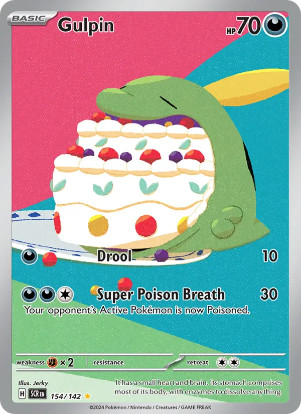 Gulpin 154 Stellar Crown Pokesingles