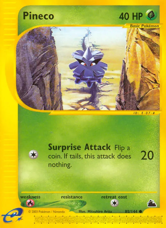 Pineco 85 Skyridge Pokesingles