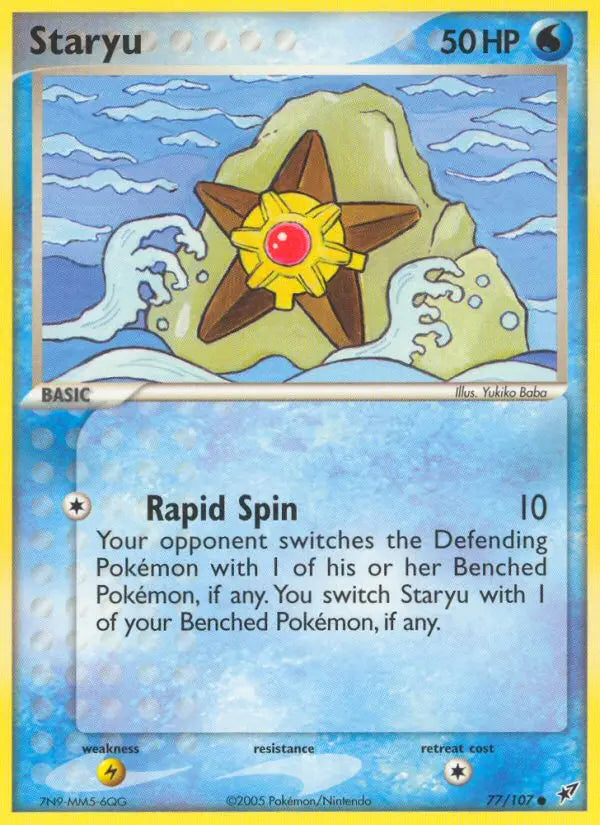 Staryu 77 Deoxys Pokesingles