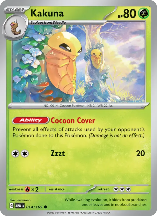 Kakuna 14 151 Pokesingles