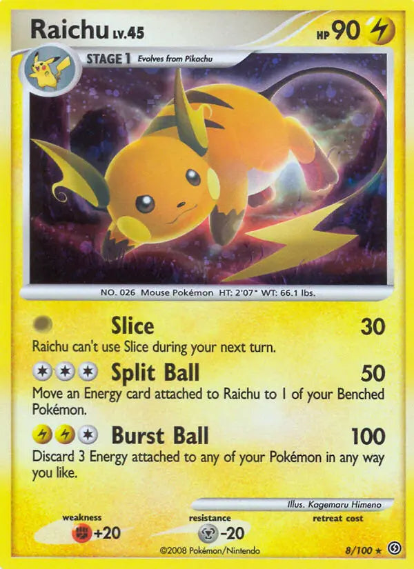 Raichu 8 Stormfront Pokesingles