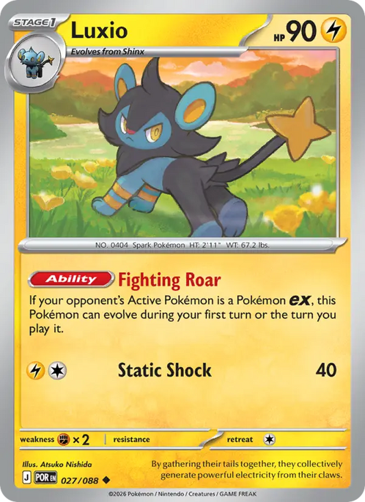 Luxio 27 Perfect Order Pokesingles