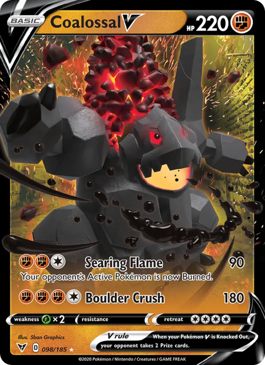 Coalossal V 98 Vivid Voltage Pokesingles