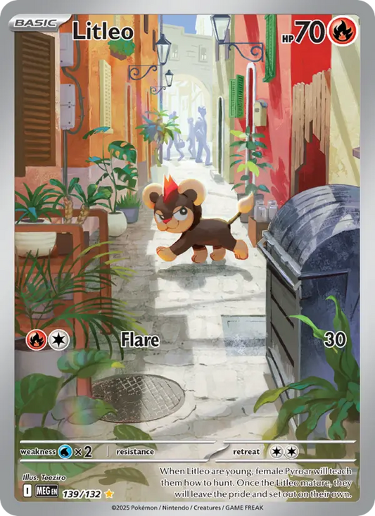 Litleo 139 Mega Evolution Pokesingles