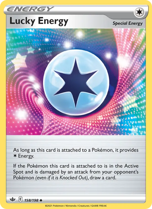 Lucky Energy 158 Chilling Reign Pokesingles