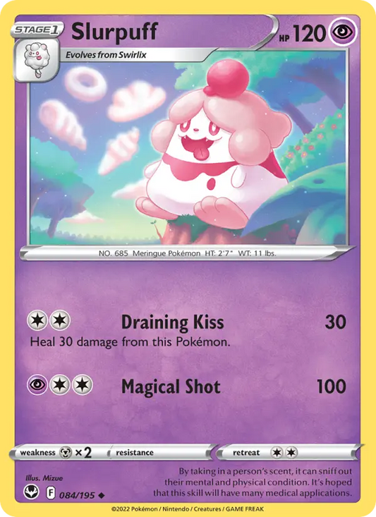 Slurpuff 84 Silver Tempest Pokesingles