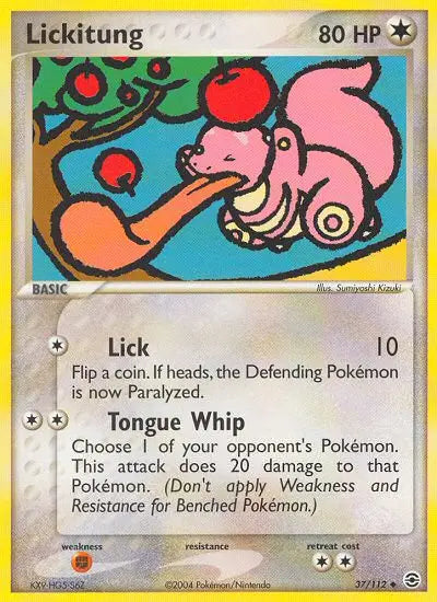 Lickitung 37 FireRed & LeafGreen Pokesingles