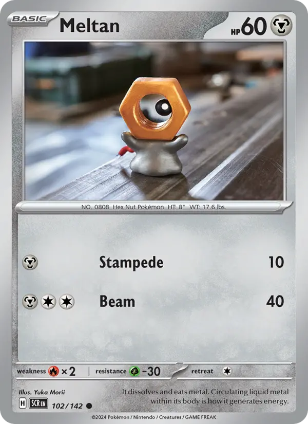 Meltan 102 Stellar Crown Pokesingles