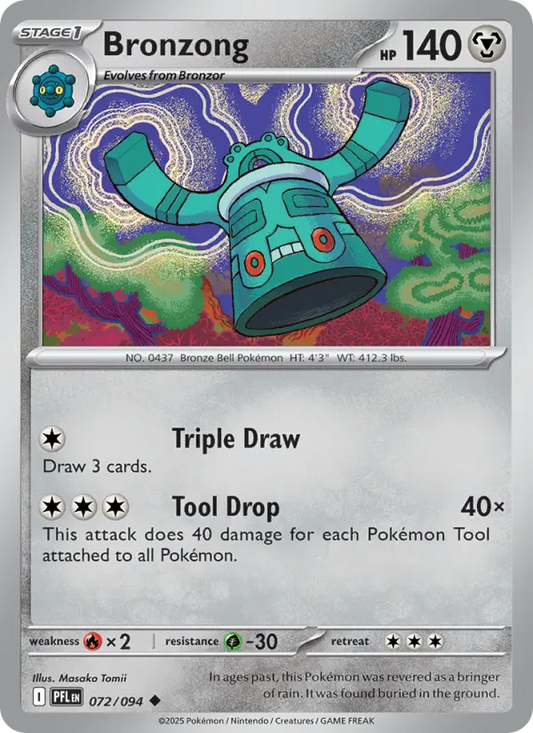 Bronzong 72 Phantasmal Flames Pokesingles