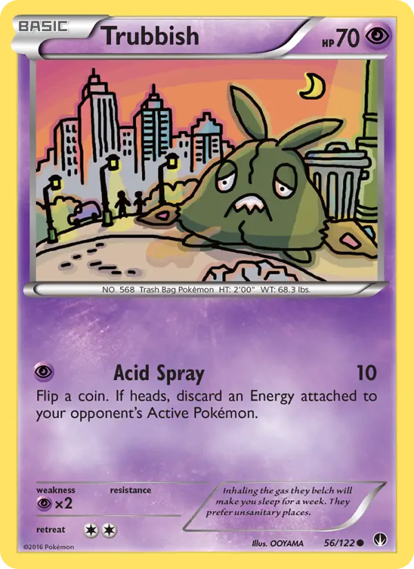 Trubbish 56 BREAKpoint Pokesingles