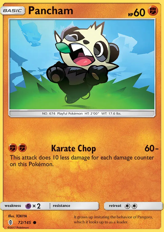 Pancham 72 Guardians Rising Pokesingles