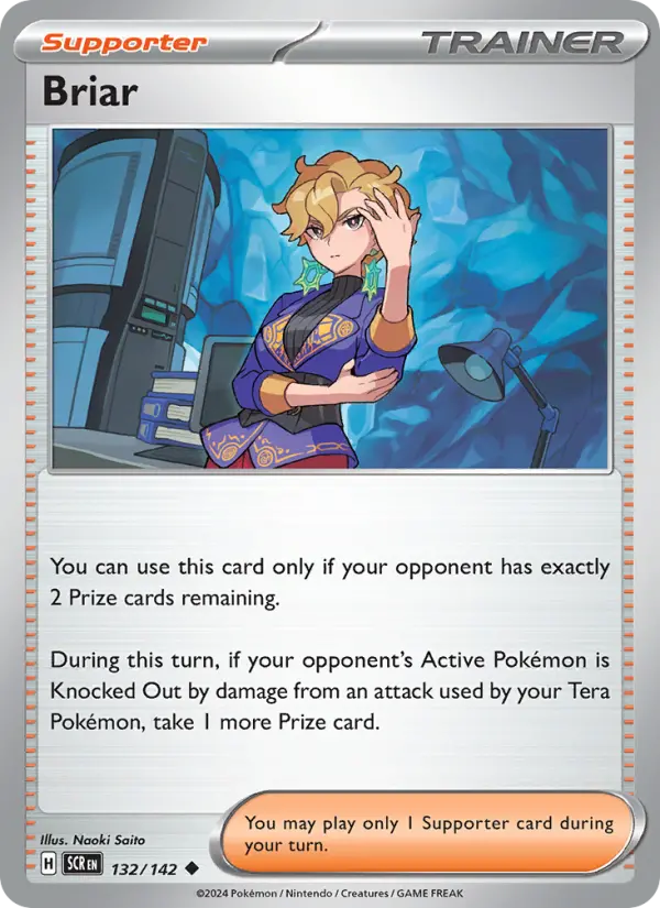 Briar 132 Stellar Crown Pokesingles