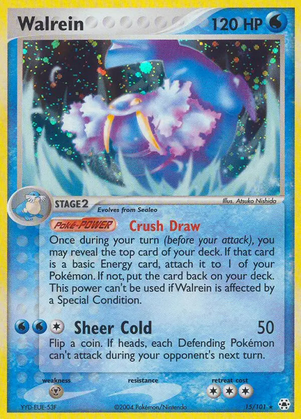 Walrein 15 Hidden Legends Pokesingles