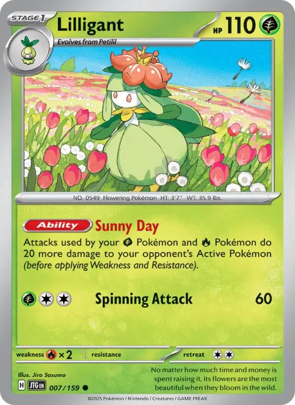 Lilligant 7 Journey Together Pokesingles