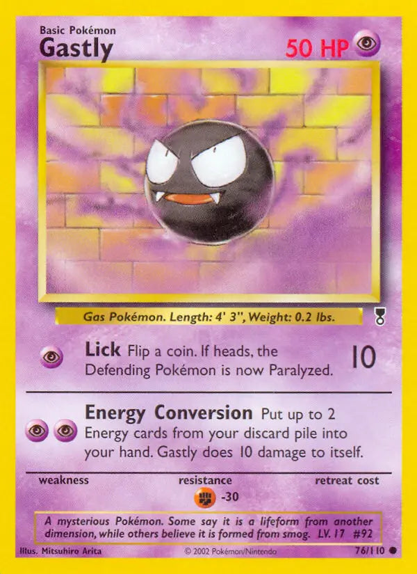 Gastly 76 Legendary Collection Pokesingles
