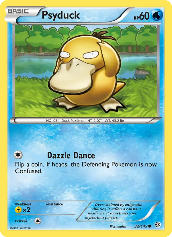 Psyduck 32 Boundaries Crossed Pokesingles