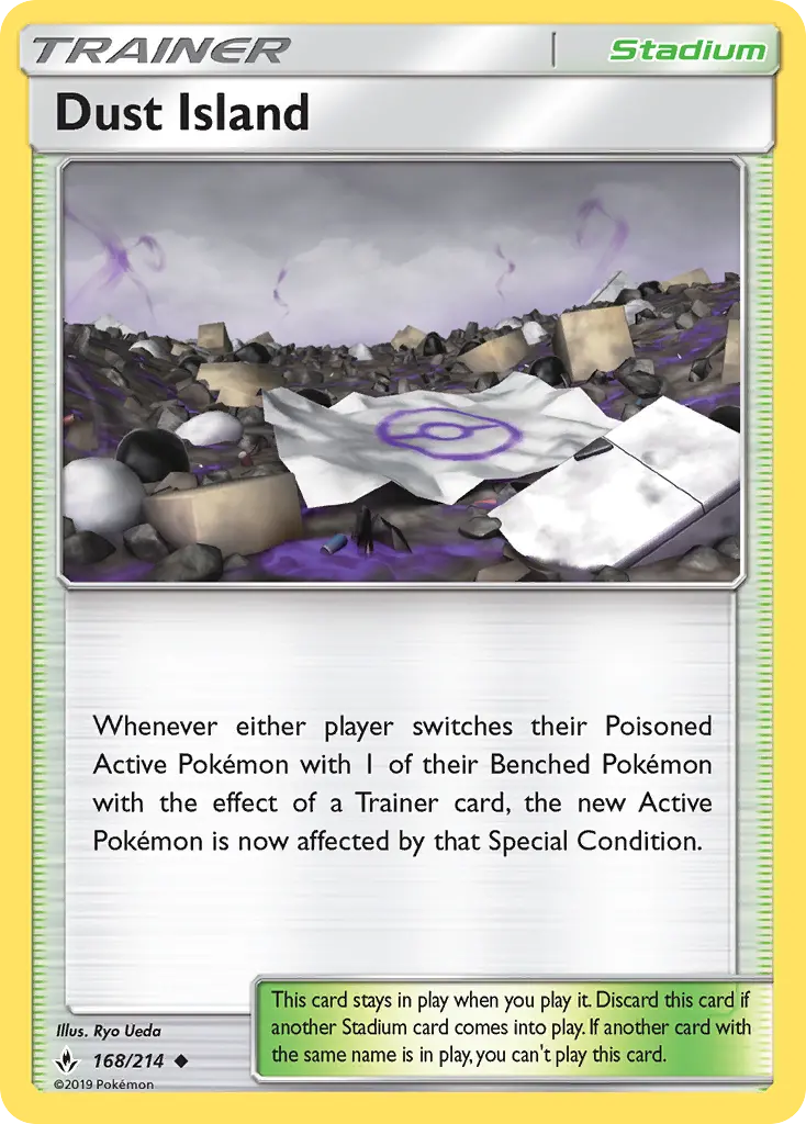 Dust Island 168 Unbroken Bonds Pokesingles
