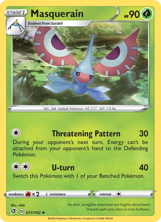 Masquerain 11 Rebel Clash Pokesingles