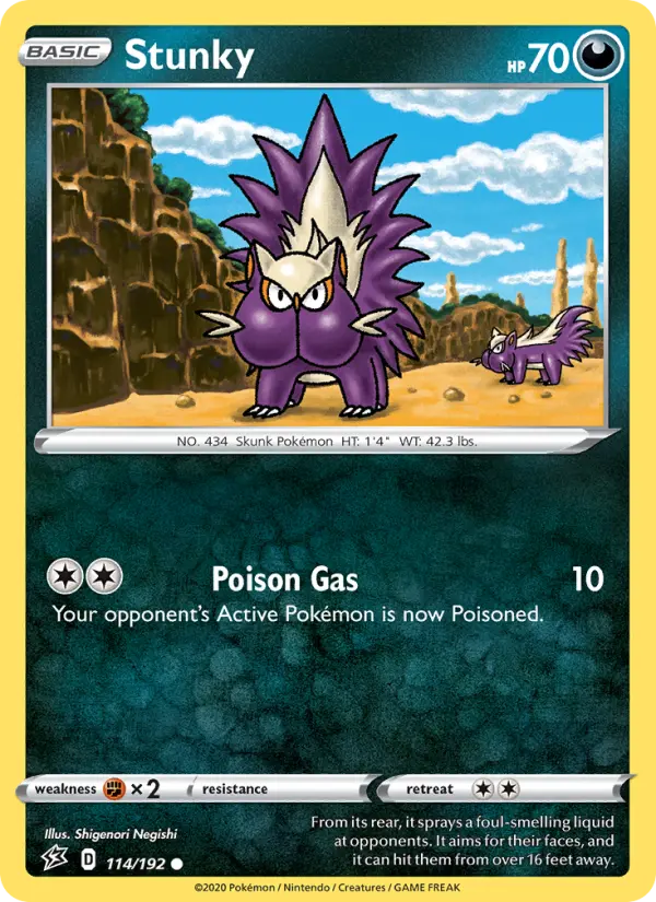 Stunky 114 Rebel Clash Pokesingles