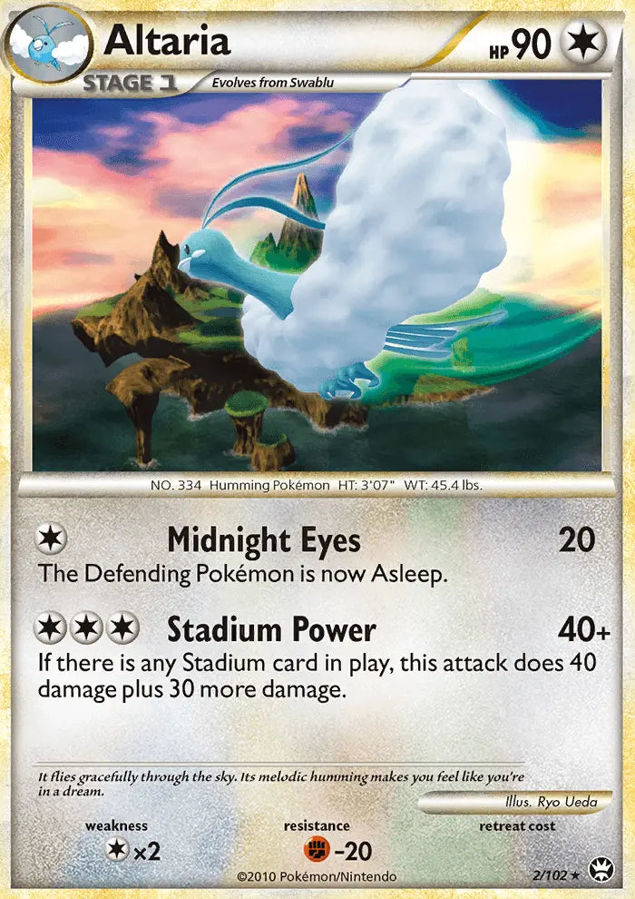 Altaria 2 Triumphant Pokesingles