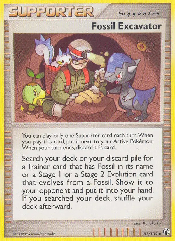 Fossil Excavator 82 Majestic Dawn Pokesingles